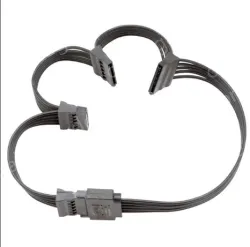 SATA 6-point hard drive power connector extension cable 1Main and 6secondary lines