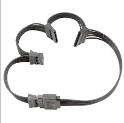 SATA 5-point hard drive power connector extension cable 1Main and 5secondary lines