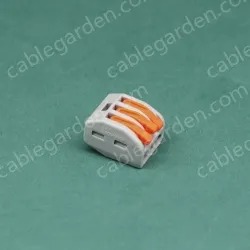 Quick terminal blocks One in and three out