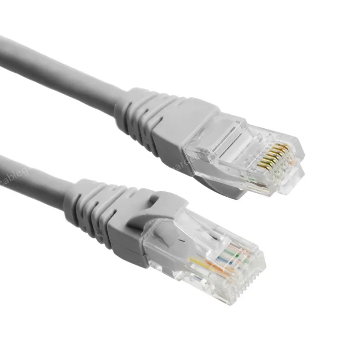 CAT5e network cable computer broadband router 8-core twisted pair network cable 1.5m light blue